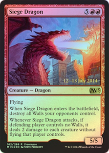 (Promo-Prerelease)Siege Dragon/包囲ドラゴン